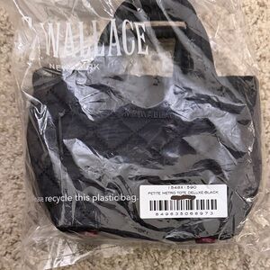 MZ Wallace Quilted Black Tote